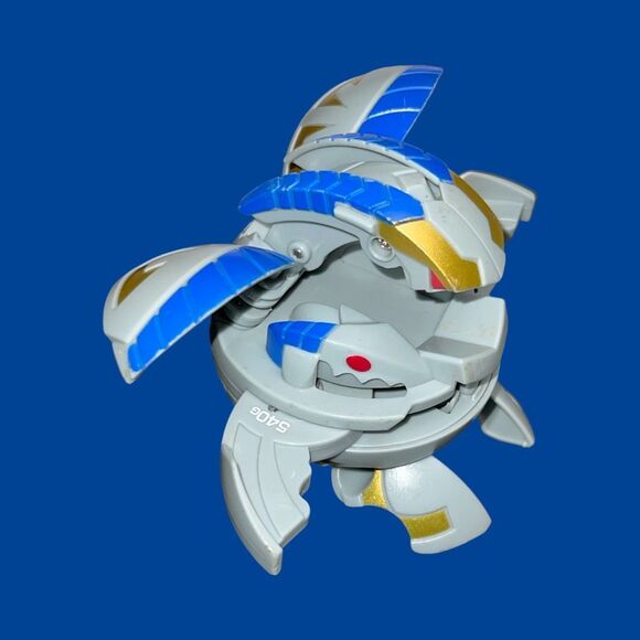 Bakugan Pyro Dragonoid Grey Haos Sega Toys Spin Master 540g Large Ball - Picture 4 of 7